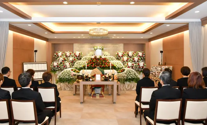 葬儀のかぐや東京で葬儀を行なった写真