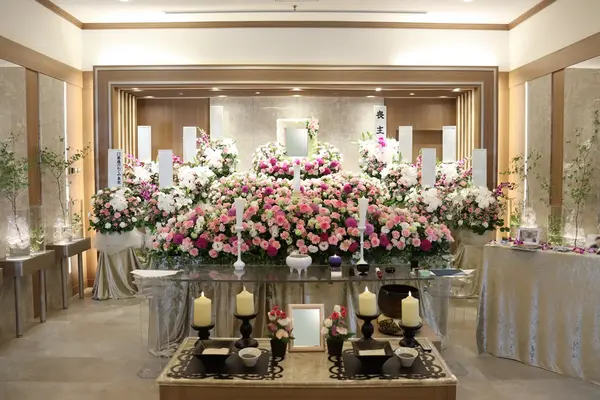 葬儀のかぐや東京で葬儀を行なった写真