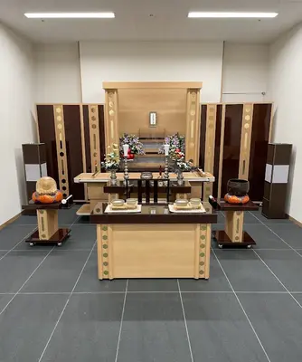 ESSで葬儀を行なった写真