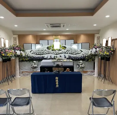 ESSで葬儀を行なった写真