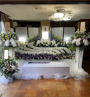 ESSで葬儀を行なった写真