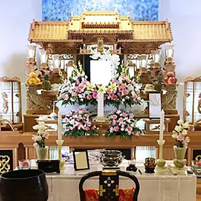 ししくらセレモニー　横浜いずみ事業所で葬儀を行なった写真
