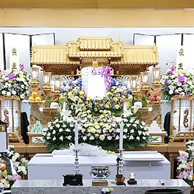 ししくらセレモニー 横浜いずみ事業所で葬儀を行なった写真