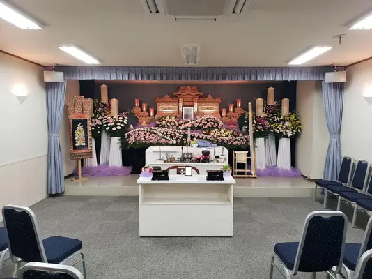 かそうやさんで葬儀を行なった写真