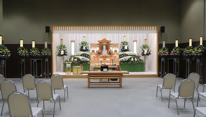 ハナブ商店　葬祭事業部で葬儀を行なった写真