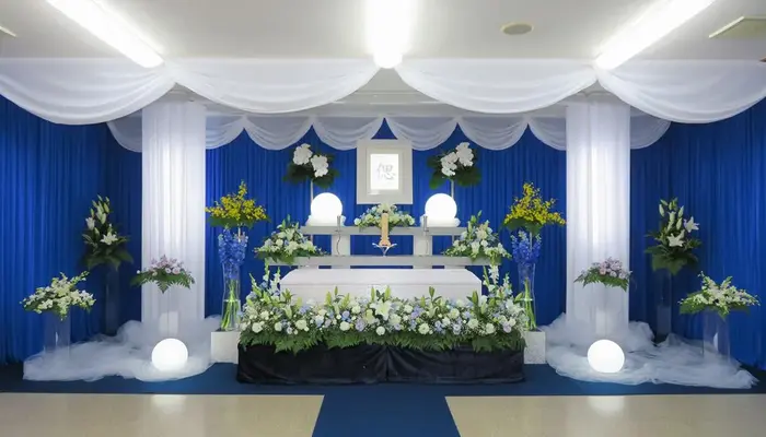 ハナブ商店　葬祭事業部で葬儀を行なった写真