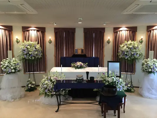 杉田フューネス（SION）で葬儀を行なった写真