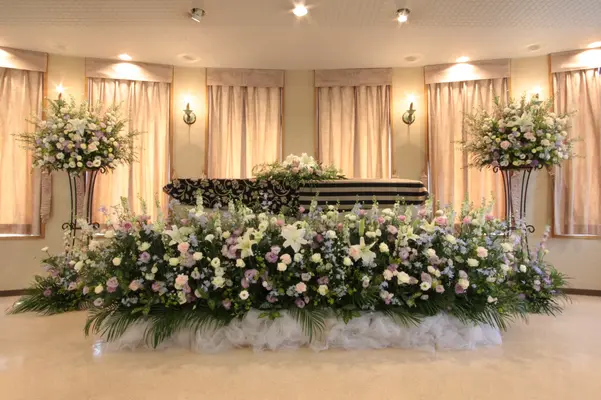 杉田フューネス（SION）で葬儀を行なった写真