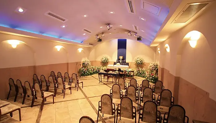 杉田フューネス（SION）で葬儀を行なった写真