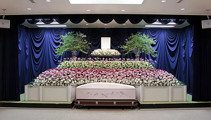 東上プライベートホール朝霞で葬儀を行なった写真