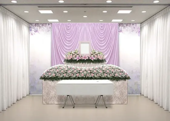 AKIセレモニーで葬儀を行なった写真