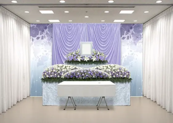 AKIセレモニーで葬儀を行なった写真