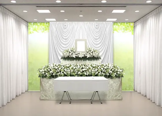 AKIセレモニーで葬儀を行なった写真