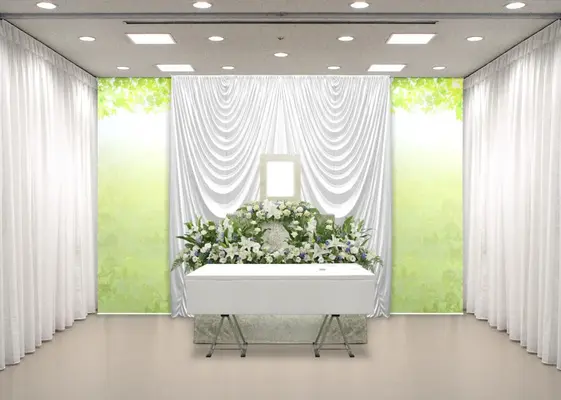 AKIセレモニーで葬儀を行なった写真