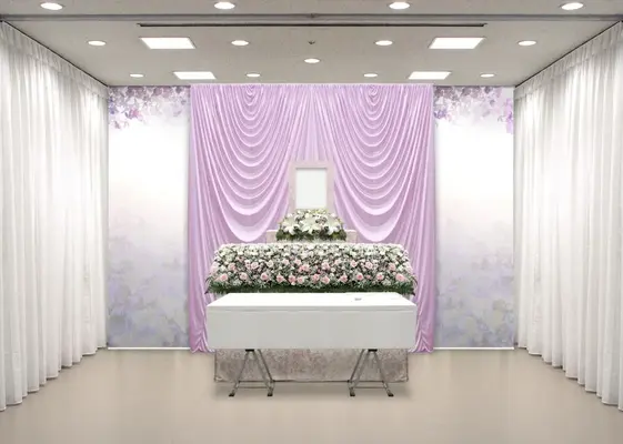 AKIセレモニーで葬儀を行なった写真