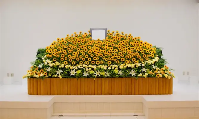 ドリーマー松山葬祭(家族葬ホール夢想庵)で葬儀を行なった写真