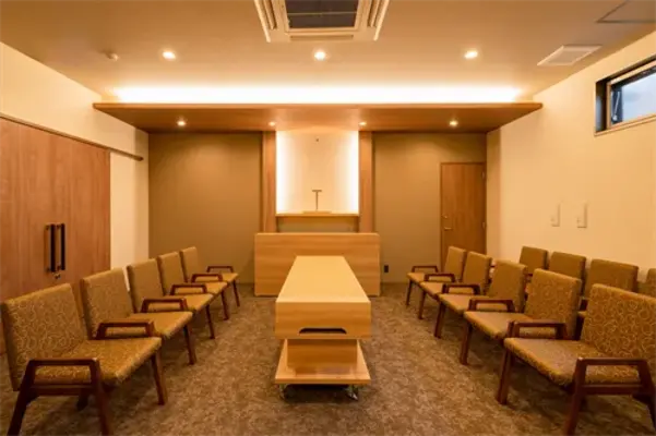 松山市民直葬センター東野で葬儀を行なった写真