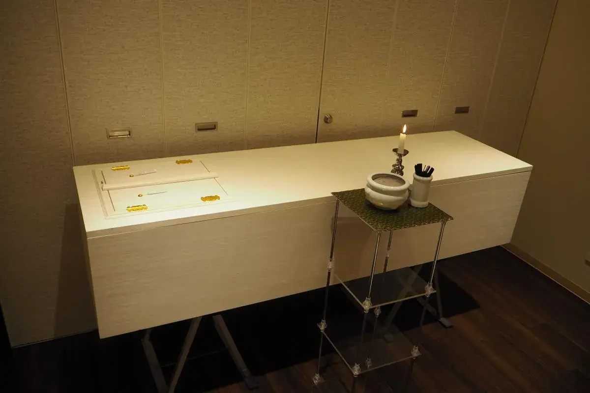 面会もできる安置室