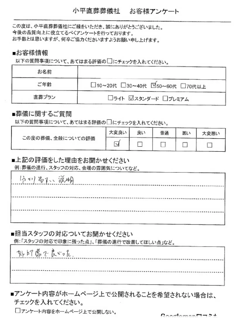 小平直葬葬儀社（家族葬ホール小平小川）