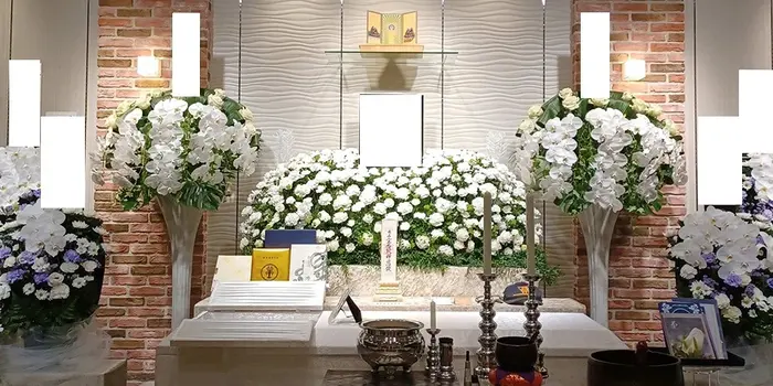 小平直葬葬儀社（家族葬ホール小平小川）で葬儀を行なった写真