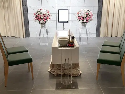 小平直葬葬儀社（家族葬ホール小平小川）で葬儀を行なった写真