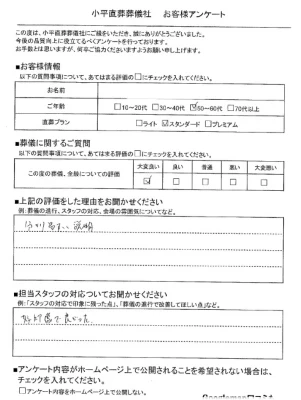 小平直葬葬儀社（家族葬ホール小平小川）