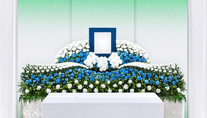 おあしすで葬儀を行なった写真