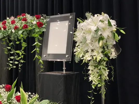 葬儀会館ティア南林間入口で葬儀を行なった写真