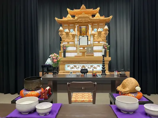 葬儀会館ティア南林間入口で葬儀を行なった写真