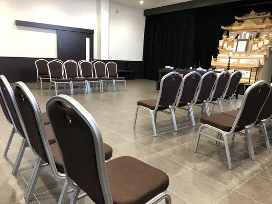 葬儀会館ティア南林間入口で葬儀を行なった写真