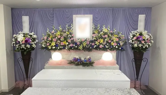 神奈川メモリアル港南営業所で葬儀を行なった写真