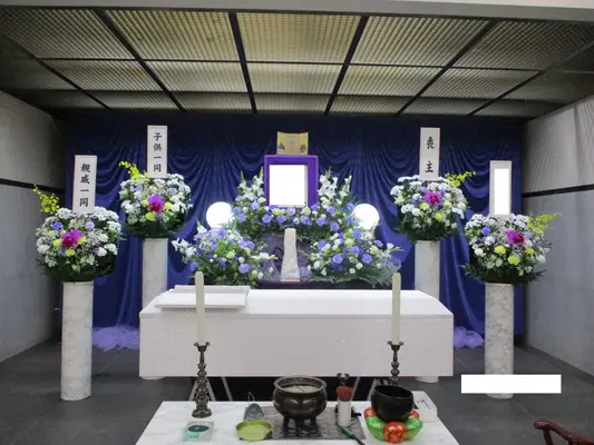 神奈川メモリアル港南営業所で葬儀を行なった写真