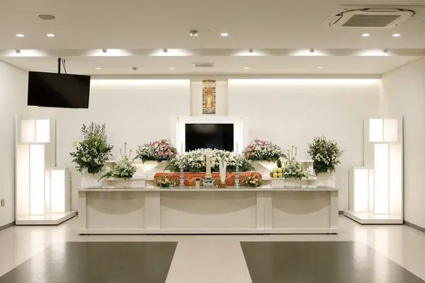 株式会社　札幌北葬（ほくそうホール清田通）で葬儀を行なった写真