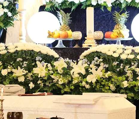 株式会社　札幌北葬（ほくそうホール清田通）で葬儀を行なった写真