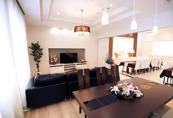 家族葬式場　小さな森の家　取手米ノ井で葬儀を行なった写真