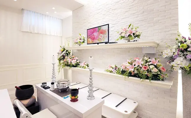 家族葬式場　小さな森の家　取手米ノ井で葬儀を行なった写真