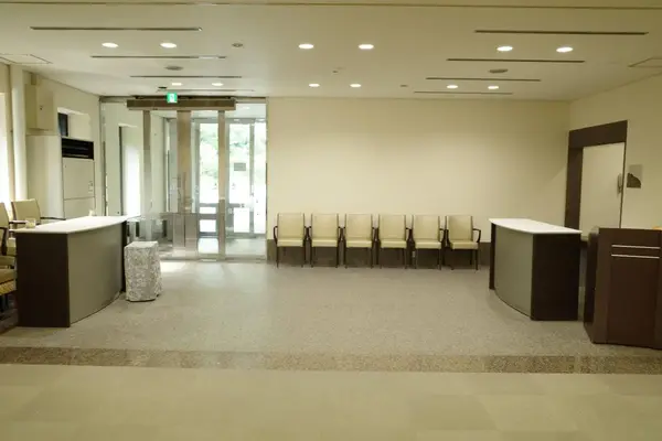 横浜市南部斎場で葬儀を行なった写真