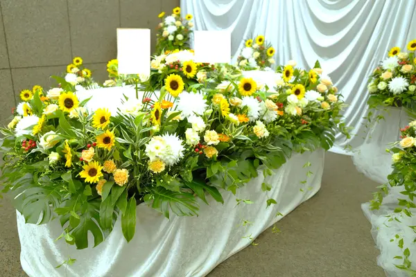 相談できるお葬式　横浜営業所で葬儀を行なった写真