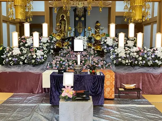 葬儀のフォーランクス（関東別院）で葬儀を行なった写真