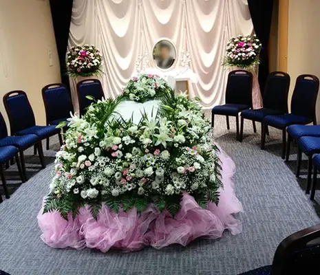 横浜市/はじめてのお葬式で葬儀を行なった写真