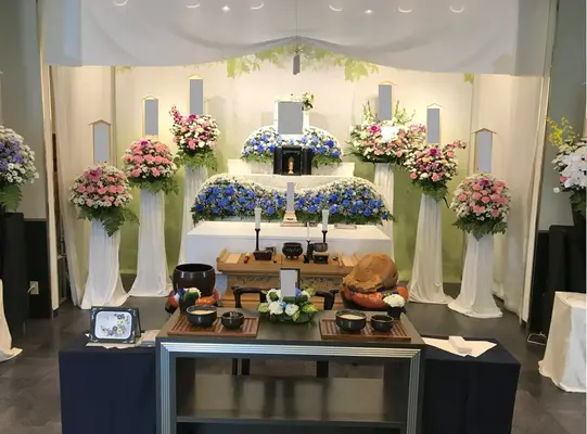 横浜市/はじめてのお葬式で葬儀を行なった写真