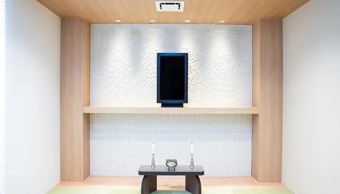 イソラメモリアルで葬儀を行なった写真