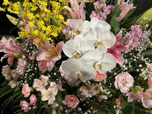 はなたび で葬儀を行なった写真