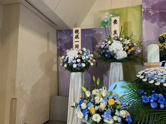 はなたび(町田事務所)で葬儀を行なった写真