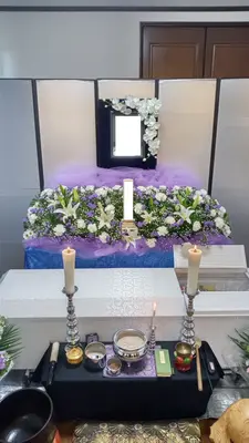 家族葬ひびき湘南で葬儀を行なった写真