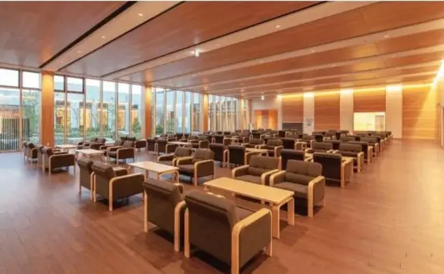 星空の郷(岡山市岡山北斎場)で葬儀を行なった写真