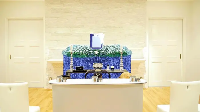 家族葬式場　小さな森の家　取手白山で葬儀を行なった写真