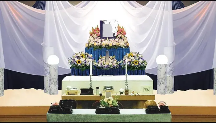 家族葬式場　小さな森の家　鎌ケ谷大仏で葬儀を行なった写真