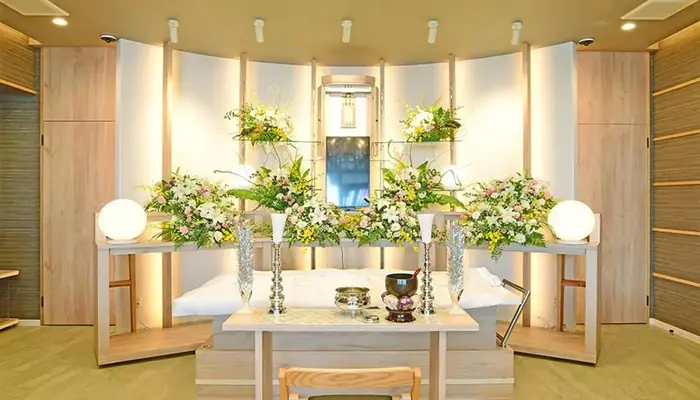 大分典礼(INORIA 萩原ホール)で葬儀を行なった写真