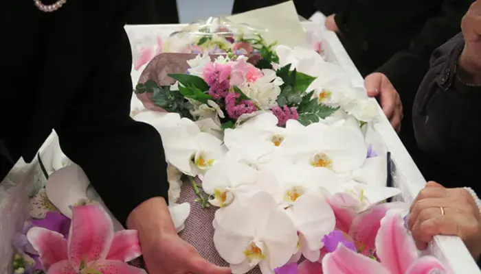 小さなお葬式 あざみ野ホールで葬儀を行なった写真